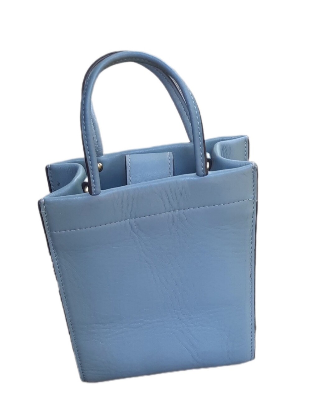 Coach Mini Cashin Sage Green Tote Glovetanned Leather C4828 Crossbody Handbag